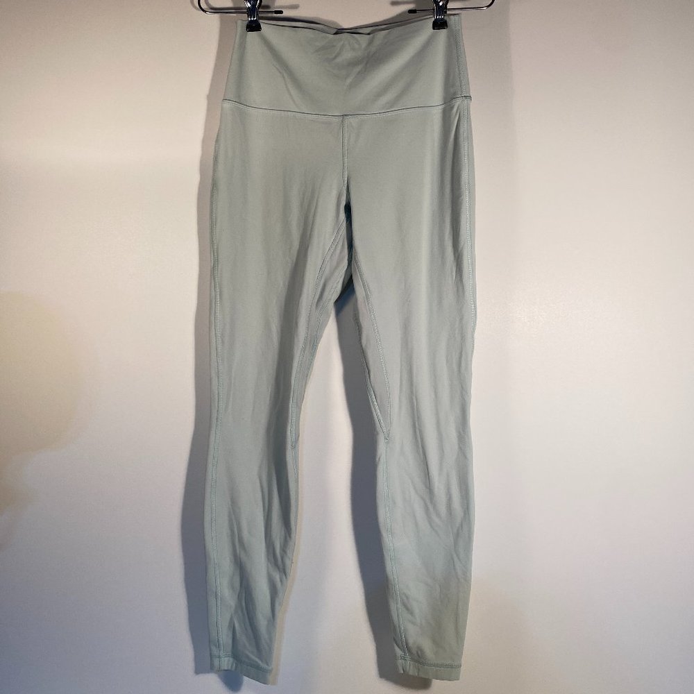 Lululemon Align High Rise Pant 28" Delicate Mint Leggings Women Size 8